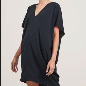 HATCH - The Slouch Dress, Black